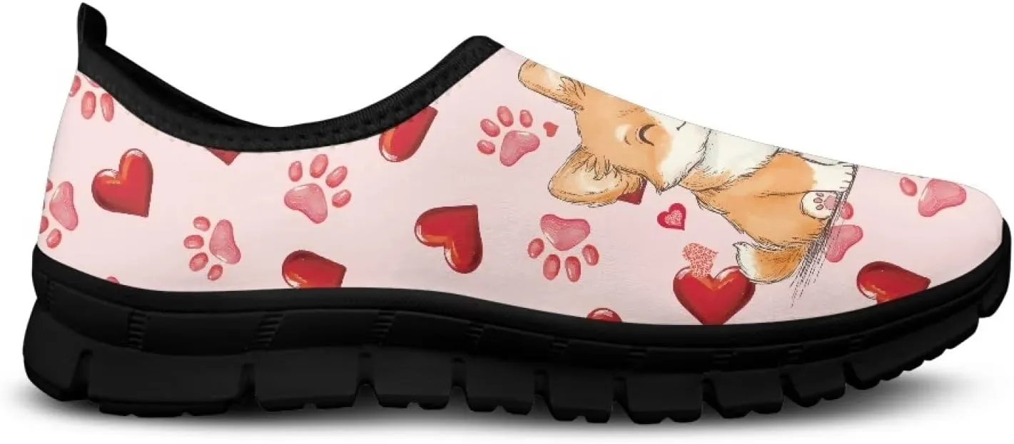 Casual Slip On Shoes for Women Flat Walking Shoes for Holiday Party