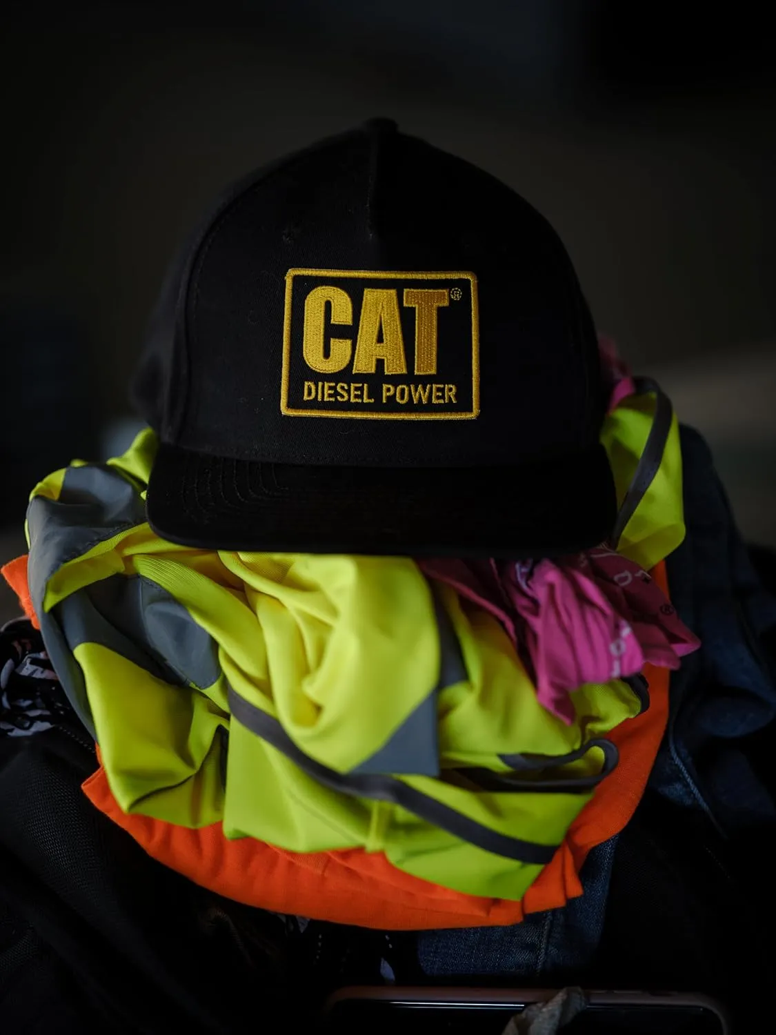 Caterpillar Men's Diesel Power Flat Bill Cap