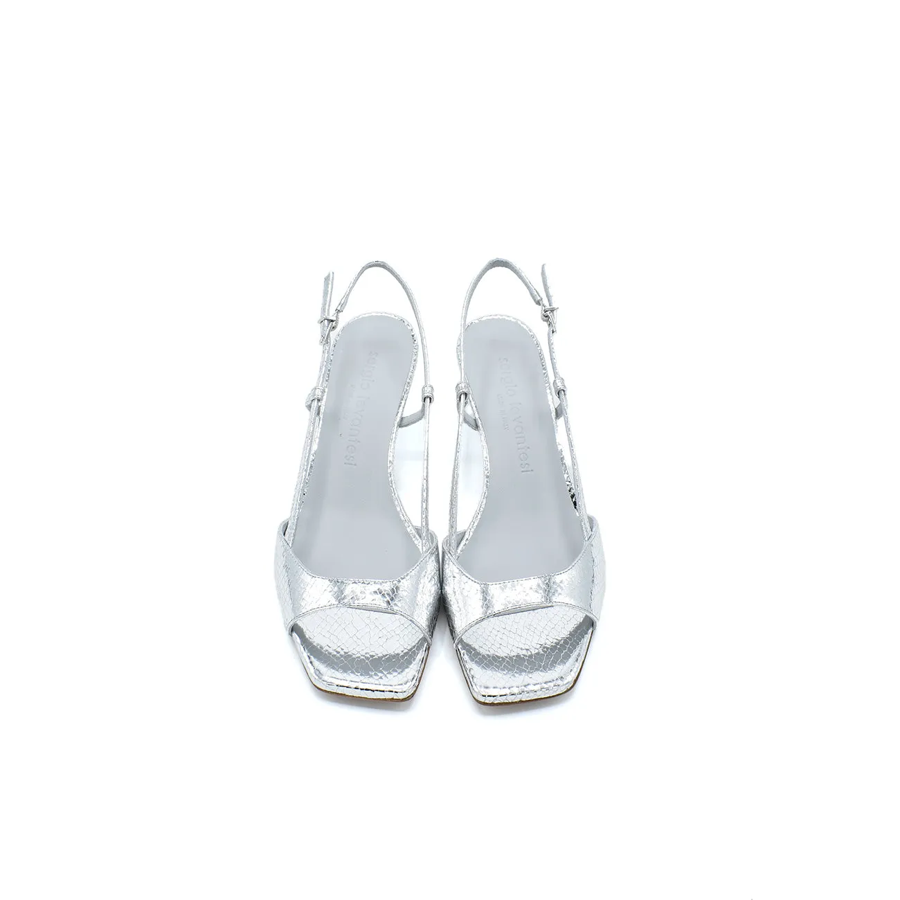 Catia Silver Sandal