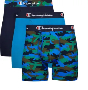 Champion Men's Underwear Boxer Briefs, Total Support Pouch, Assorted 3-Pack