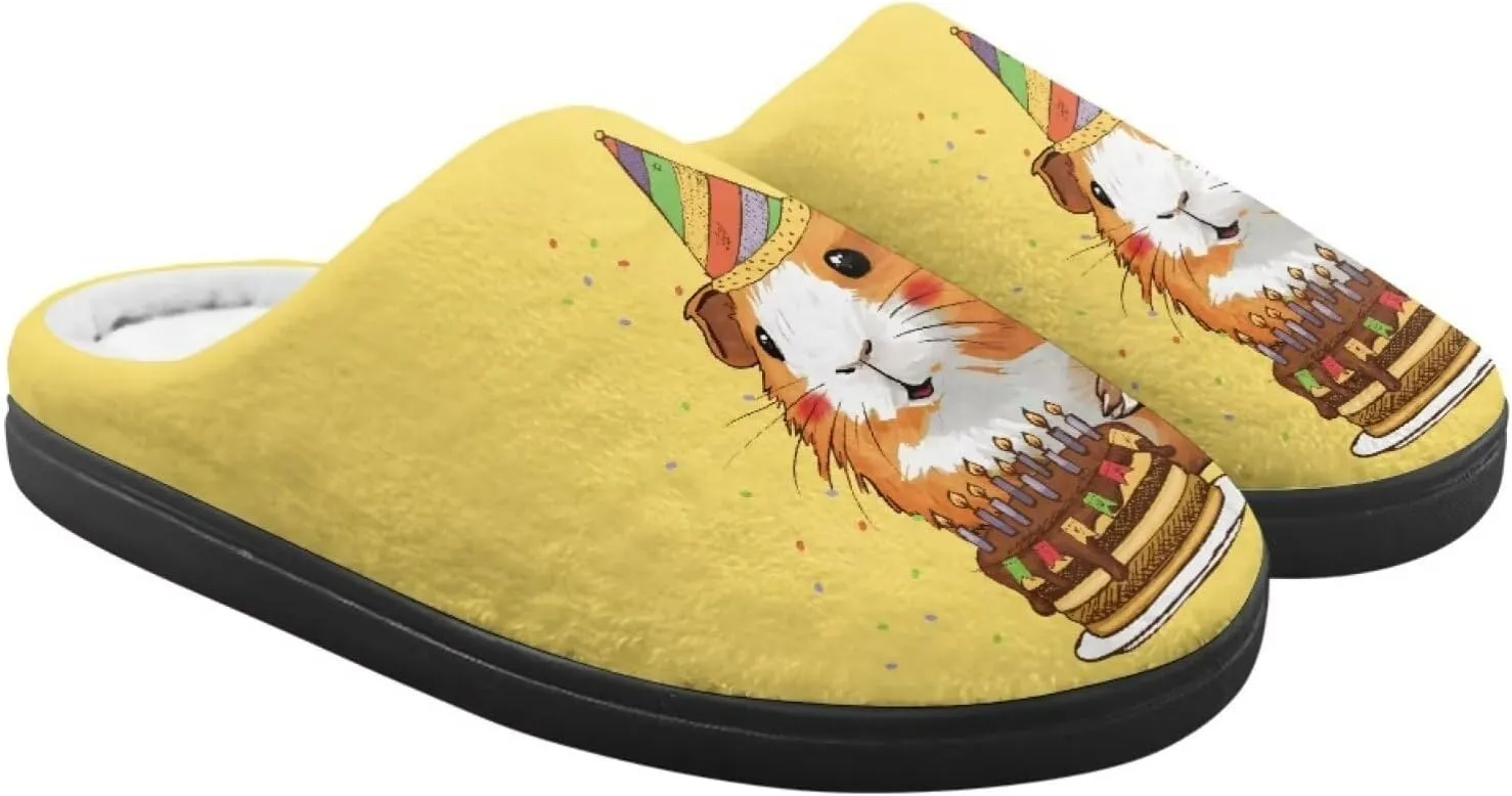 Child Plush Slip on House Slipper Plush Cozy Warm Slippers with Memory Foam