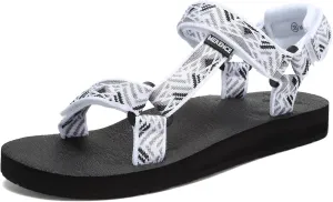 CIOR Women's Sport Sandals Hiking Sandals with Arch Support Yoga Mat Insole Outdoor Light Weight Water Shoes