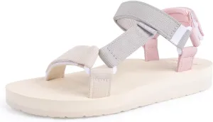 CIOR Women's Sport Sandals Hiking Sandals with Arch Support Yoga Mat Insole Outdoor Light Weight Water Shoes