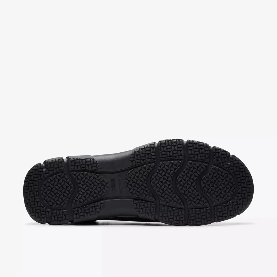 Clarks Men's Walpath Step Dark Brown | Black Leather