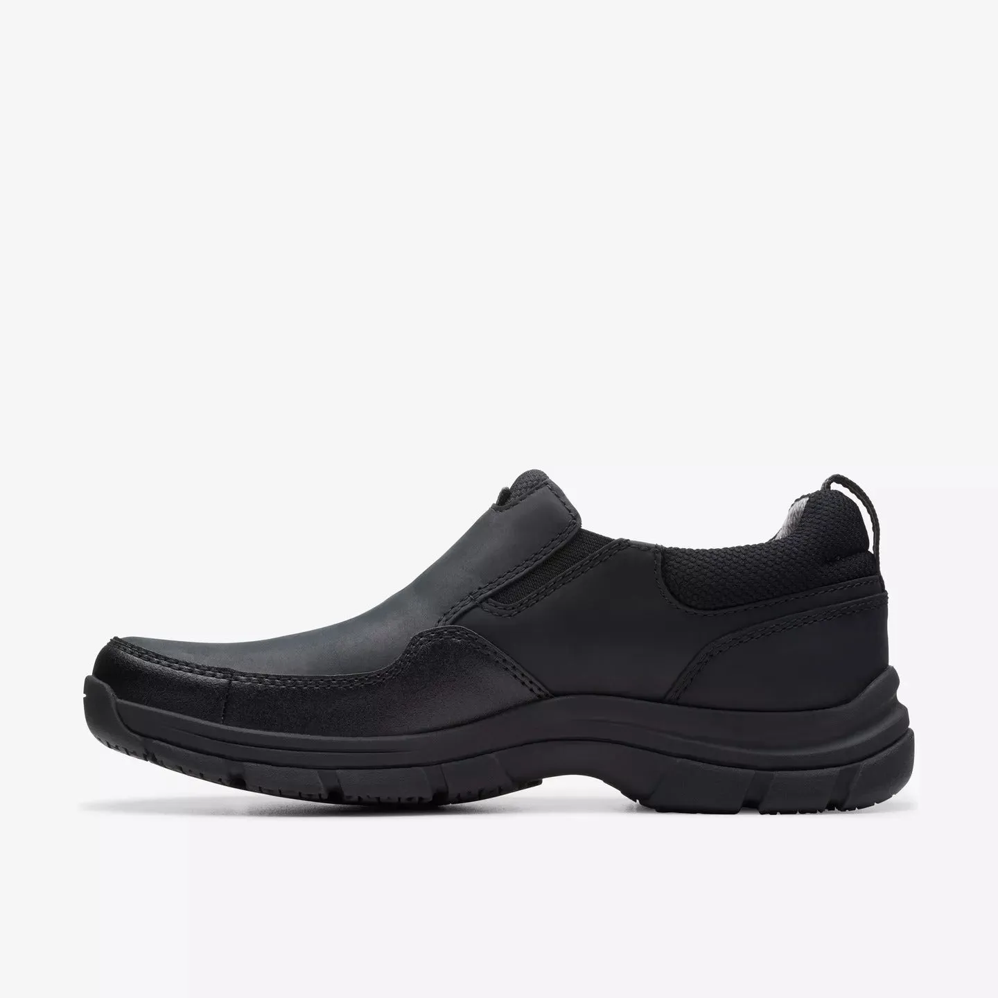 Clarks Men's Walpath Step Dark Brown | Black Leather