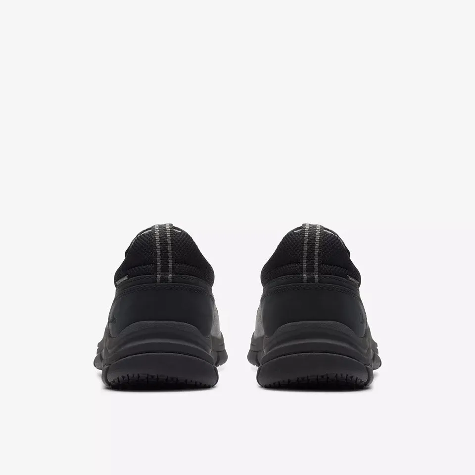 Clarks Men's Walpath Step Dark Brown | Black Leather