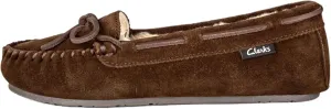 Clarks Women's, Suede Moccasin Slipper