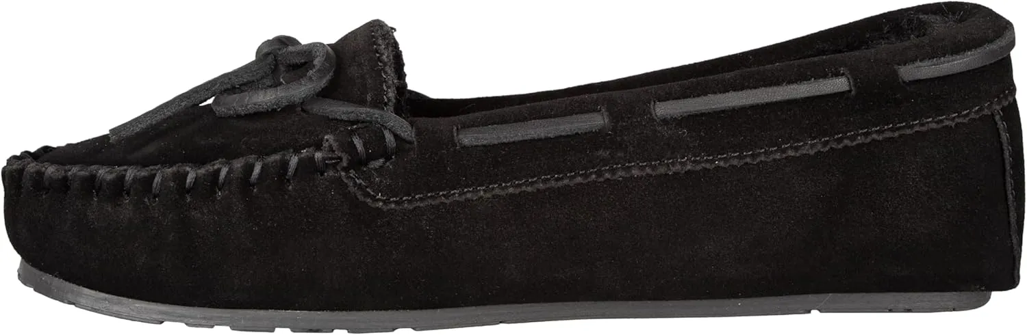 Clarks Women's, Suede Moccasin Slipper