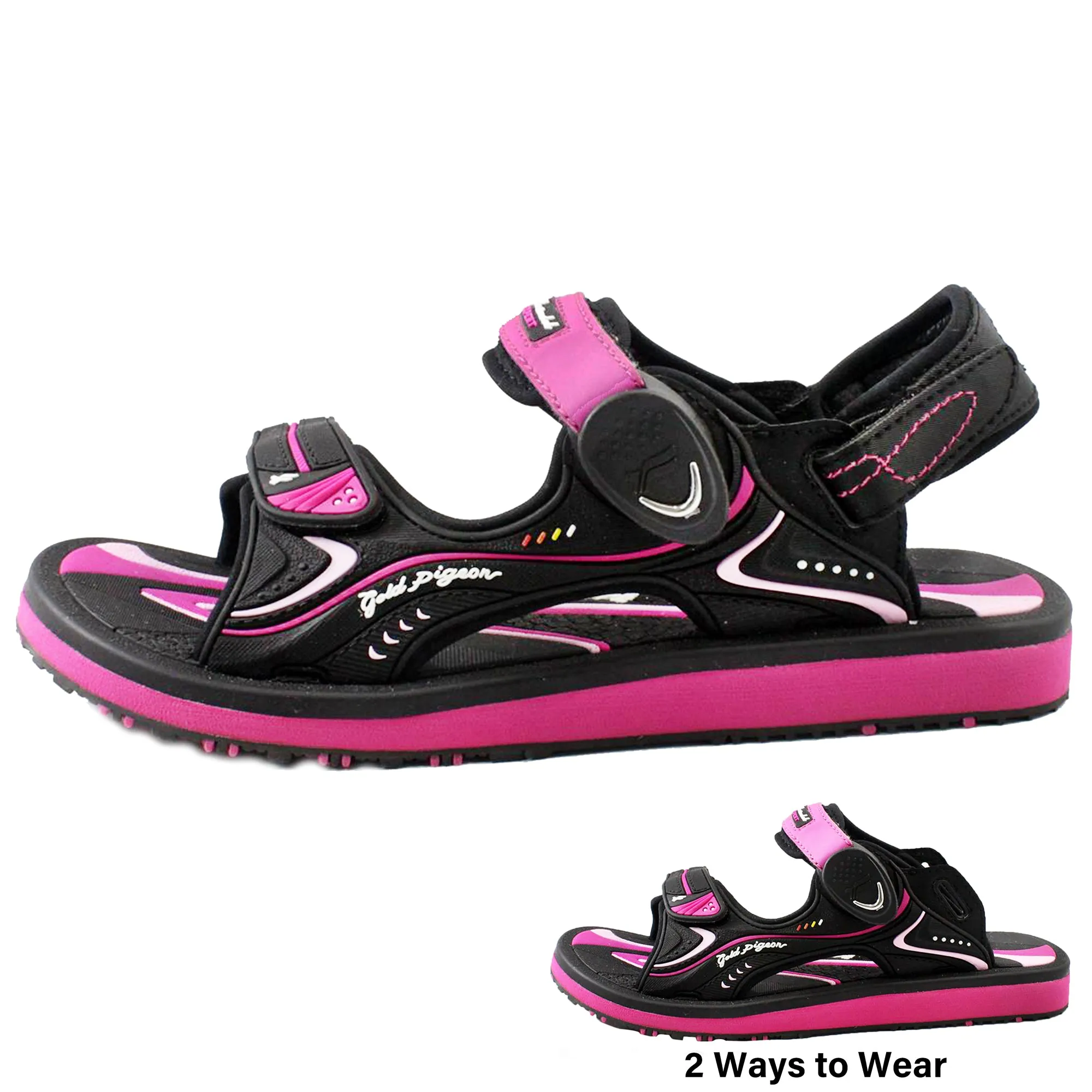 Classic Sandals: 8666 Fuchsia