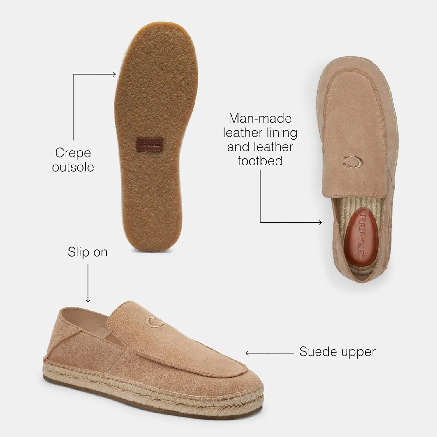 Coach Men's Reilly Espadrille Loafer