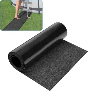 codree 10 Ft x 16 Inch Above Ground Pools Pathways- Absorb Water Pools Ground Walkways- Pool Spa Floor Mat Pad for Above Ground Pools, Spas, Hot Tubs