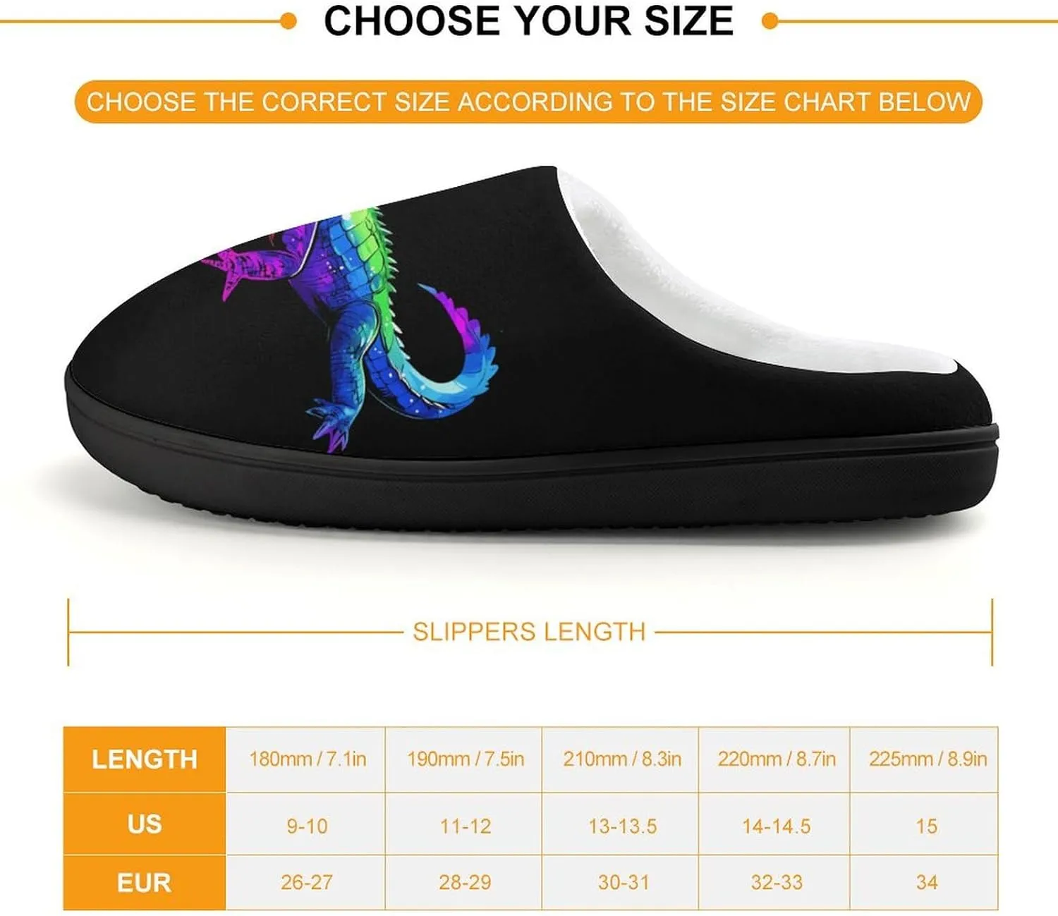 Colorful Crocodile Print Slippers Non-slip House Slippers Home Shoes Indoor Outdoor Slippers For Girls Boys