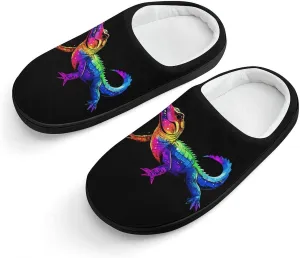Colorful Crocodile Print Slippers Non-slip House Slippers Home Shoes Indoor Outdoor Slippers For Girls Boys