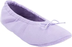 Comfortview Women's Wide Width The Ana Ballerina Slipper