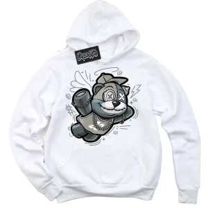 Cool Grey 9s Sneaker Hoodie Slam Dunk Bear Graphic