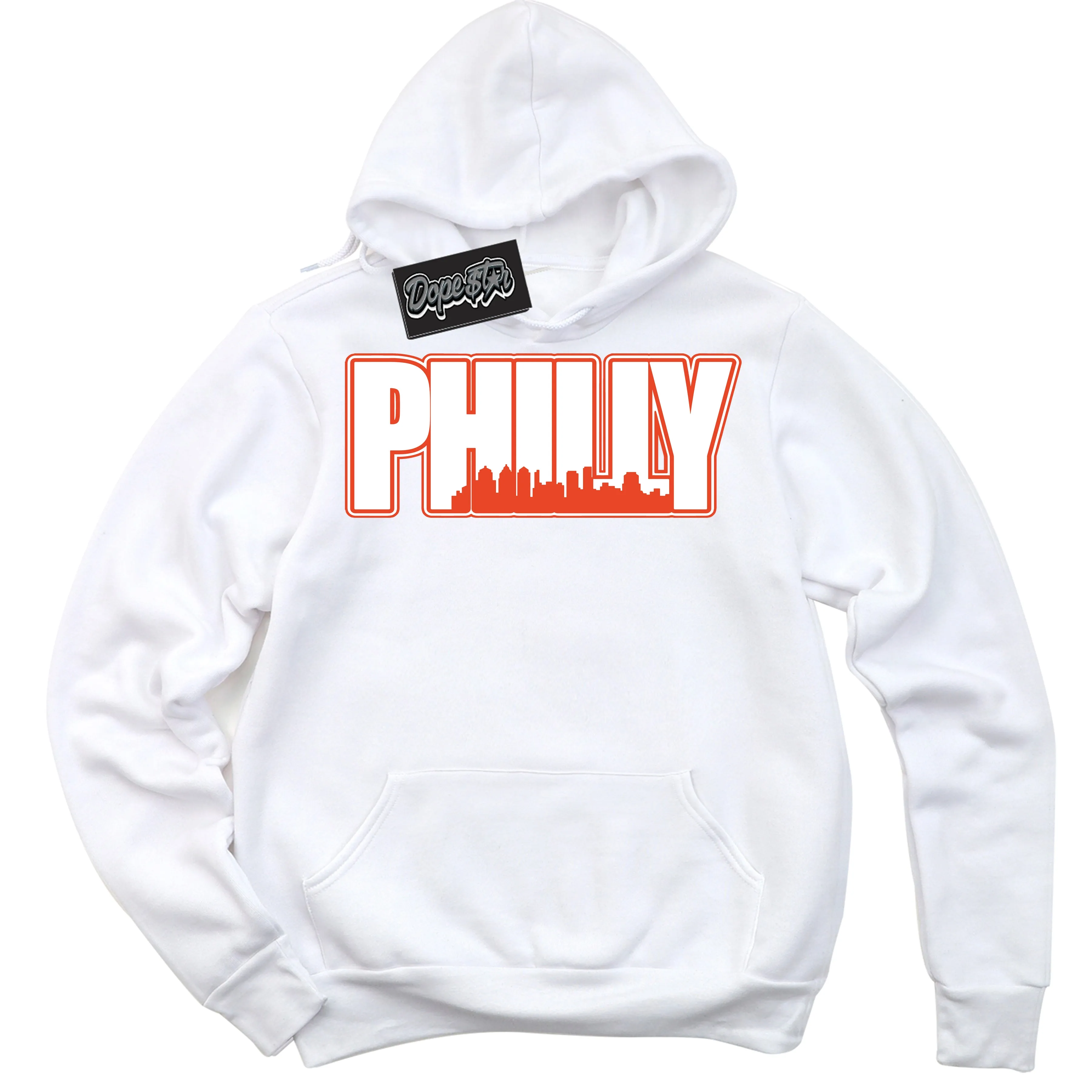 Cosmic Clay Dunk Sneaker Hoodie Philly Graphic
