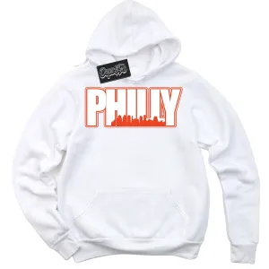 Cosmic Clay Dunk Sneaker Hoodie Philly Graphic
