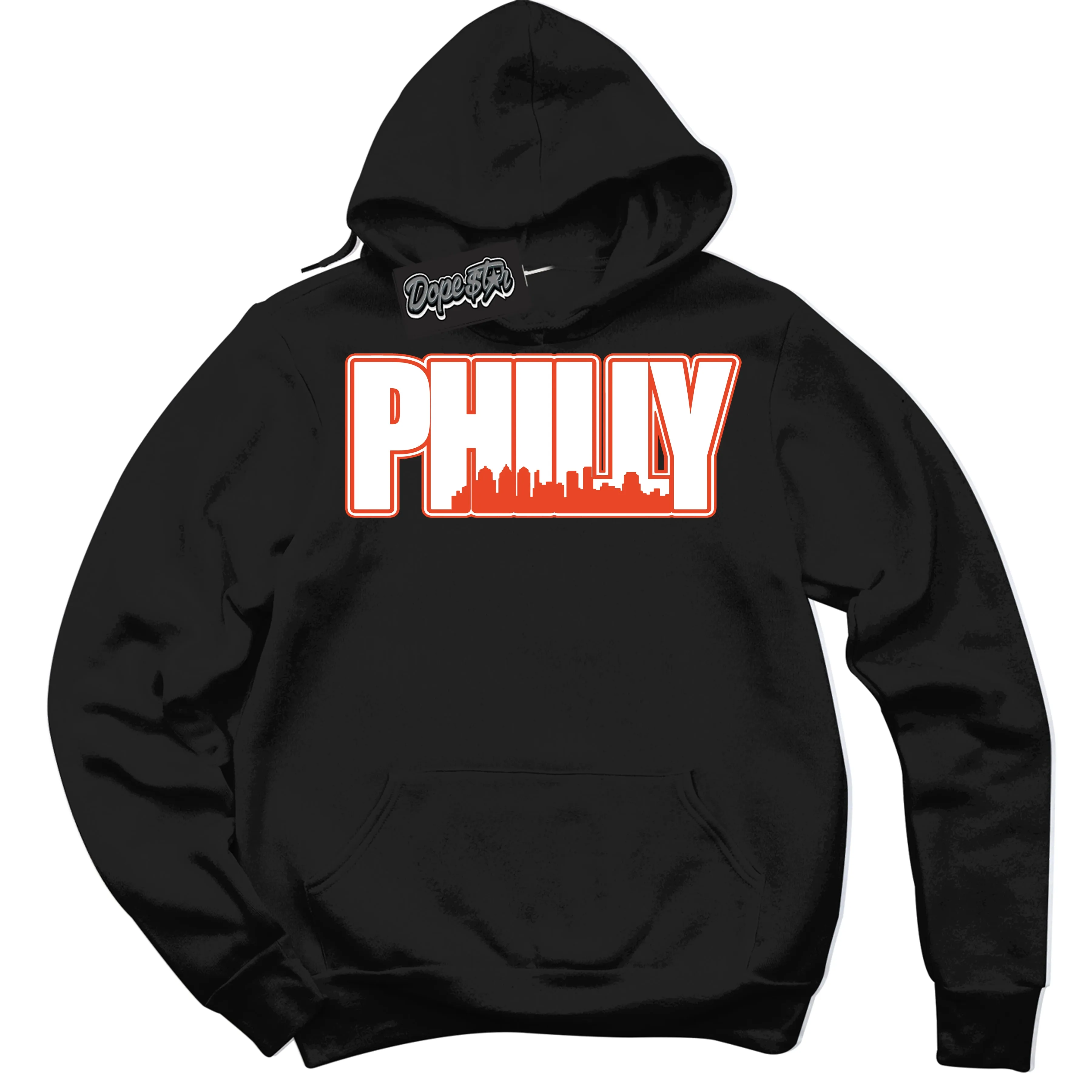 Cosmic Clay Dunk Sneaker Hoodie Philly Graphic