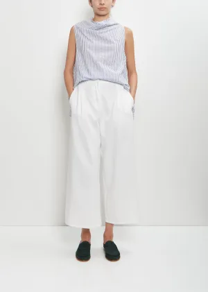 Cotton Full Jean Pants — White