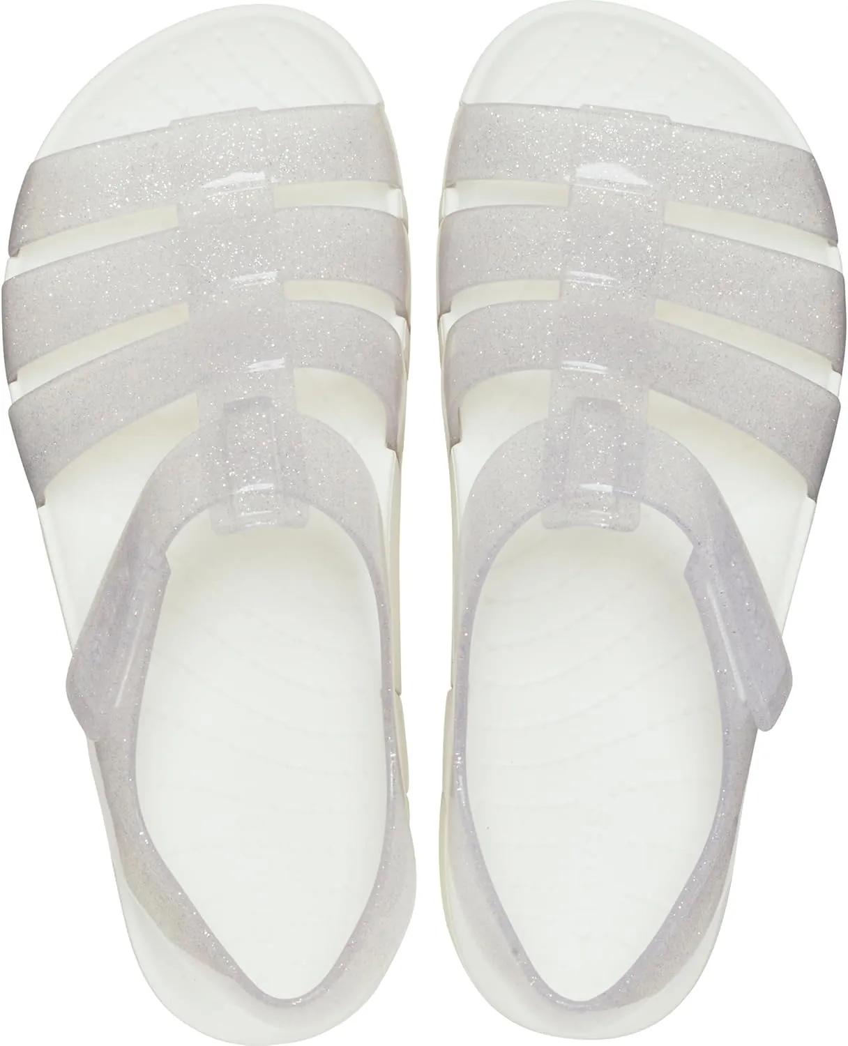 Crocs Girl's Isabella Glitter Sandal (Little Kids/Big Kids)