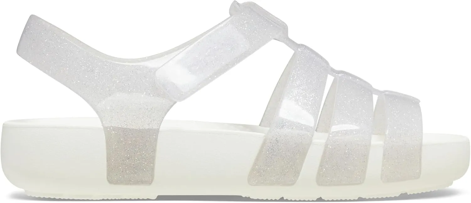 Crocs Girl's Isabella Glitter Sandal (Little Kids/Big Kids)