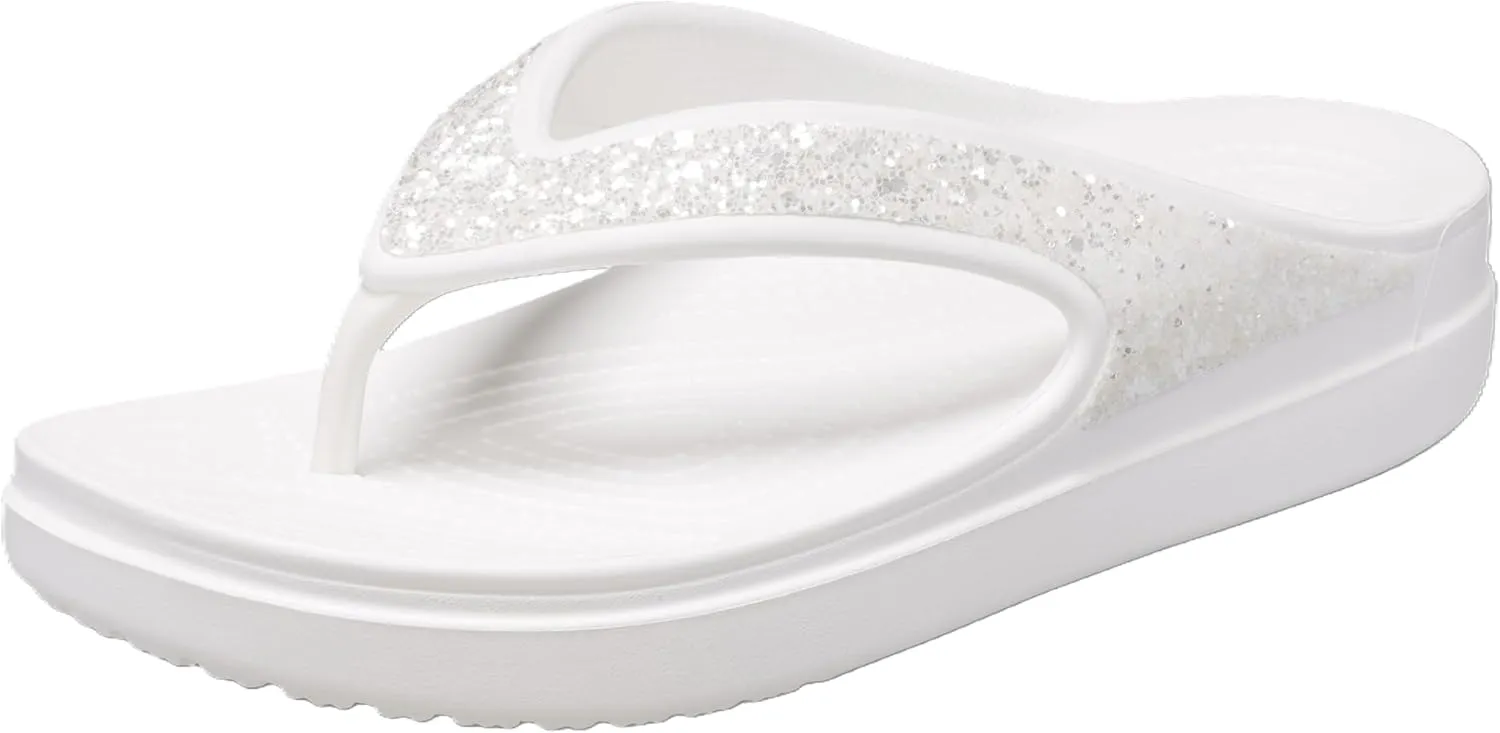 Crocs Sloane Embellished Wedge Flip Flops | Sandals for Women