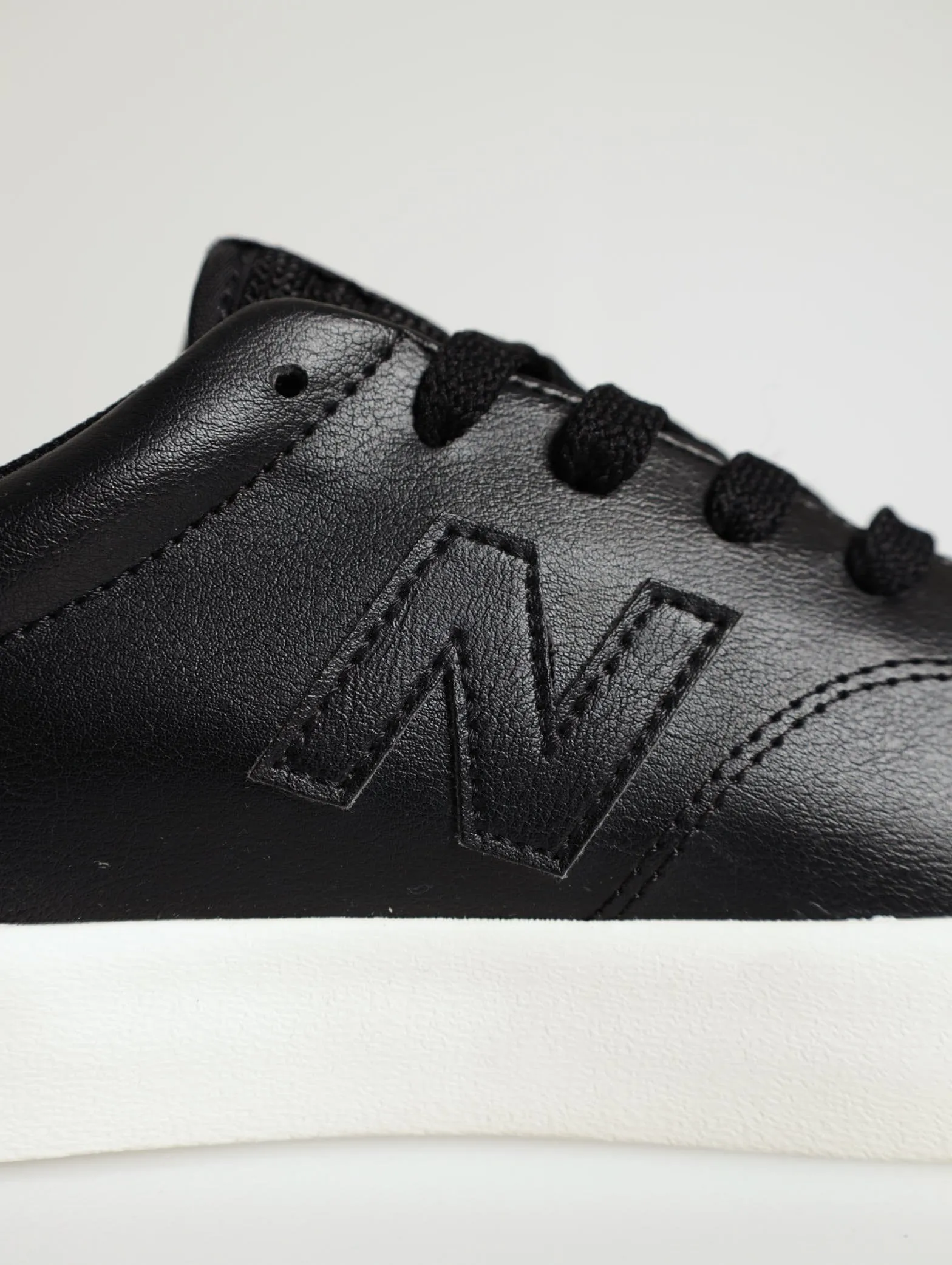 CT210 Lace-Up Court Sneaker - Black