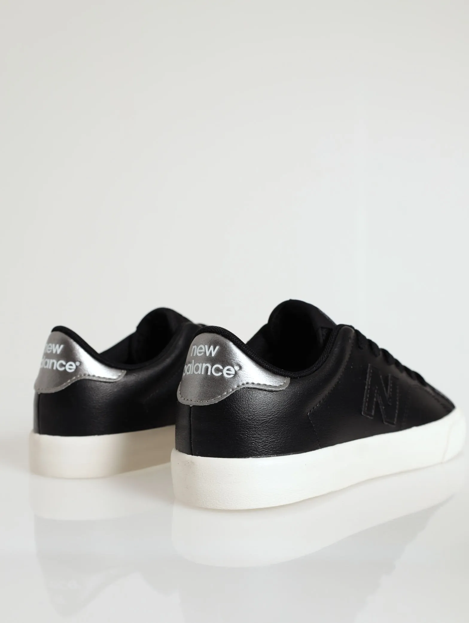 CT210 Lace-Up Court Sneaker - Black