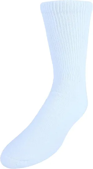 CTM® Men's Diabetic Crew Socks