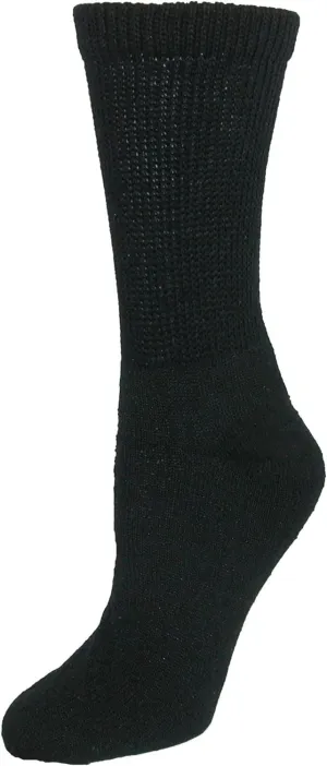 CTM® Women's Diabetic Crew Socks (3 Pair Pack)