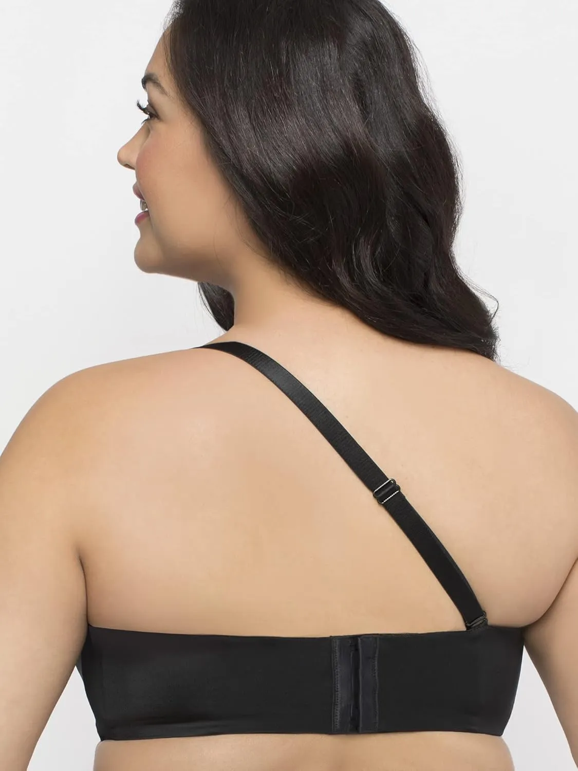 Curvy Couture Women's Smooth Strapless Multi-Way Bra