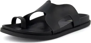 CUSHIONAIRE Women's Lover footbed sandal with  Comfort, Wide Widths Available
