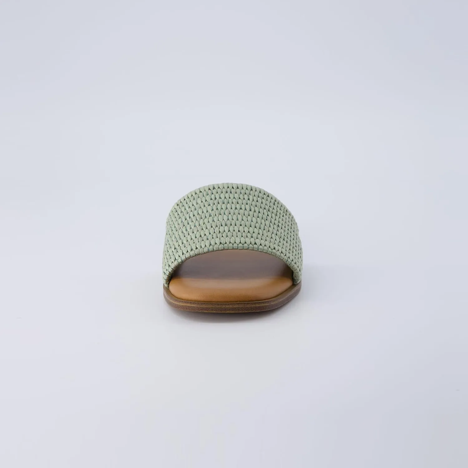 CUSHIONAIRE Women's Sesame raffia slide sandal  Memory Foam, Wide Widths Available