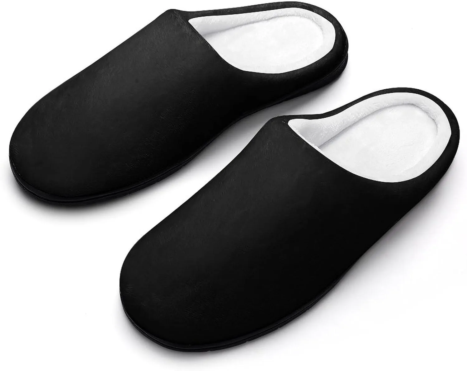Custom Slippers for Men Women, Personalized Design Photo Logo Name for Autumn Winter Gifts Cotton Furry Slipper