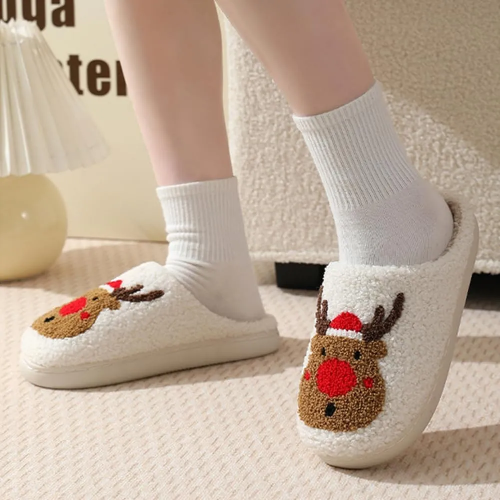 Cute Bunny Slippers for Women Men, Cute Animal Fluffy House Slippers, Fuzzy Rabbit Home Shoes, Memory Foam Plush Bedroom Shoes Indoor & Outdoor, Easter Gifts