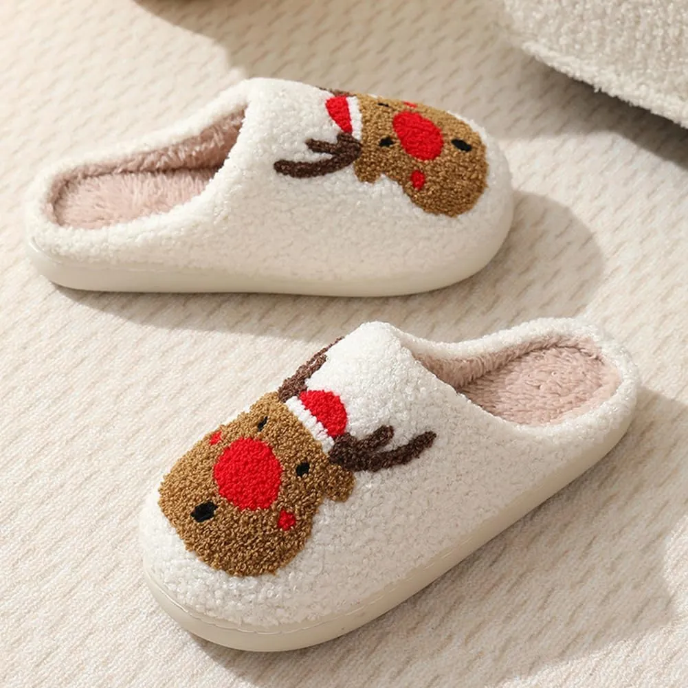Cute Bunny Slippers for Women Men, Cute Animal Fluffy House Slippers, Fuzzy Rabbit Home Shoes, Memory Foam Plush Bedroom Shoes Indoor & Outdoor, Easter Gifts
