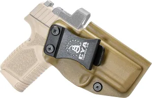 CYA Supply Co. Base Optics Ready (Flat Dark Earth) Inside Waistband Holster IWB Veteran Owned Company Fits