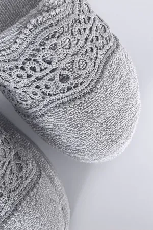 DAISY SLIPPERS - GREY