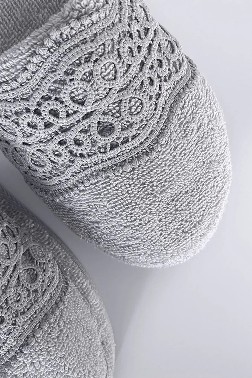 DAISY SLIPPERS - GREY
