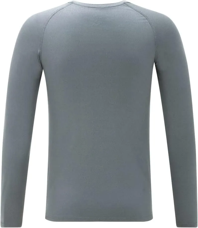 DEVOROPA Youth Boys Compression Thermal Shirt Long Sleeve Fleece Baselayer Soccer Baseball Undershirt