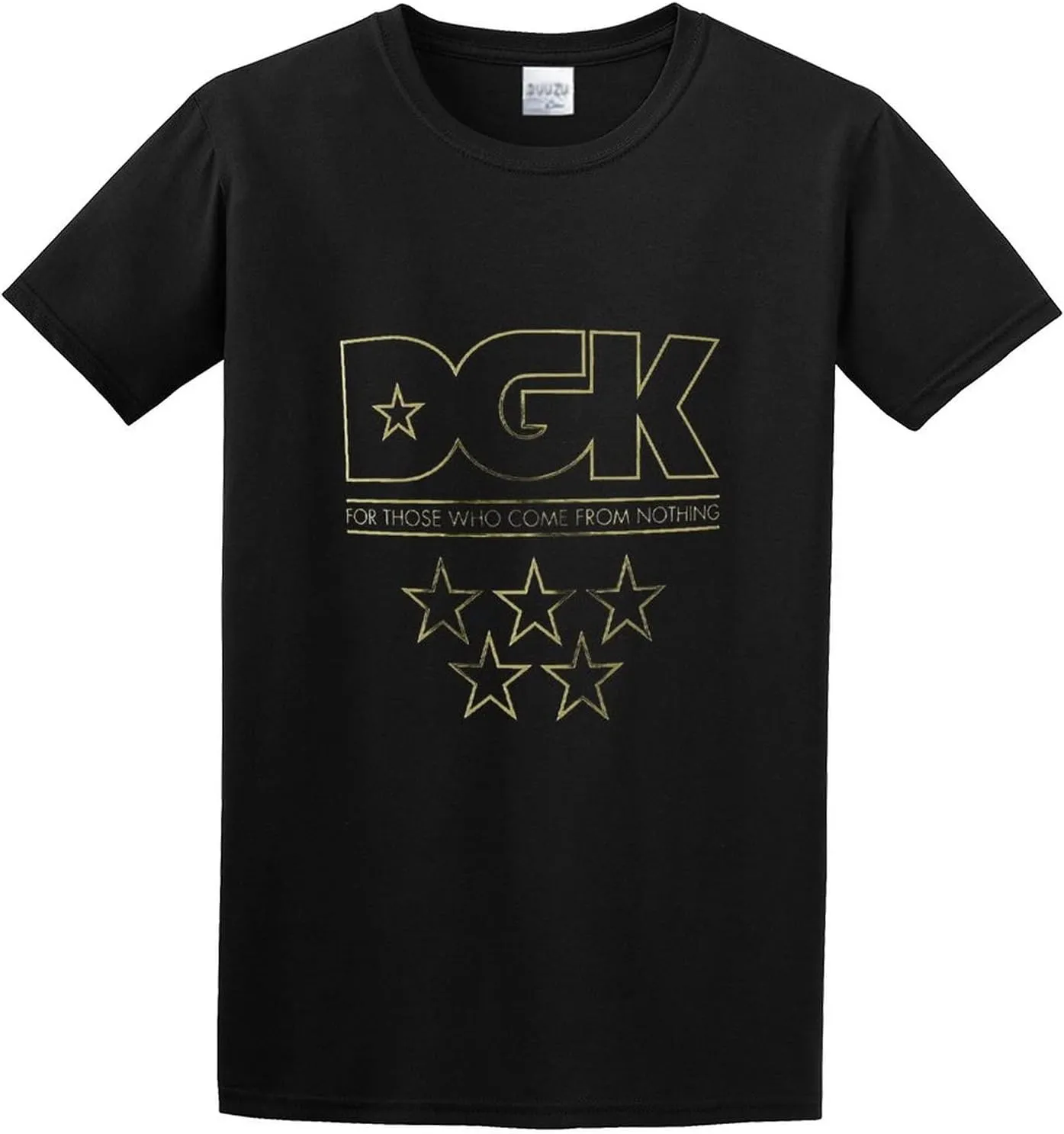 DGK Shine Black Unisex T-Shirt Men's Tee Top