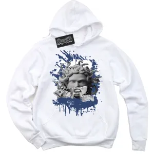 Diffused Blue 11s Sneaker Hoodie Medusa Graphic