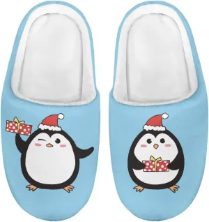 DISNIMO Boys Girls Cozy-House Bedroom Slippers Warm Plush Winter Cotton Slipper Kids Indoor Non-Slip Shoes 9-14.5