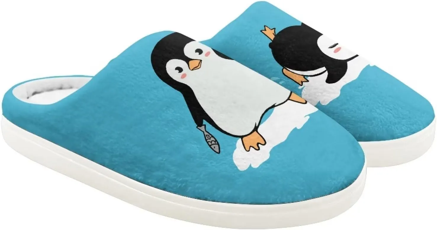 DISNIMO Boys Girls Cozy-House Slippers Warm Plush Winter Cotton Slipper Kids Indoor Non-Slip Shoes 9-14.5