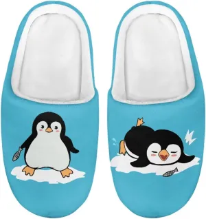 DISNIMO Boys Girls Cozy-House Slippers Warm Plush Winter Cotton Slipper Kids Indoor Non-Slip Shoes 9-14.5