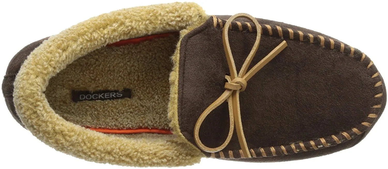 Dockers Men's Microsuede Moc Slipper