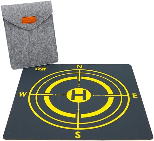Double-Faced Drone Landing Apron, Drone Landing Pad Weighted Foldable Waterproof Helicopter Landing Pad for DJI FPV Mavic 2 /Mini SE