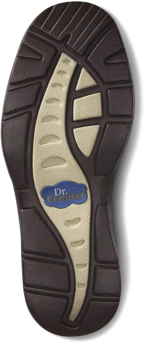 Dr. Comfort Fisherman Men's Therapeutic Diabetic Extra Depth Sandal: Chestnut 11.5 X-Wide (3E/4E)