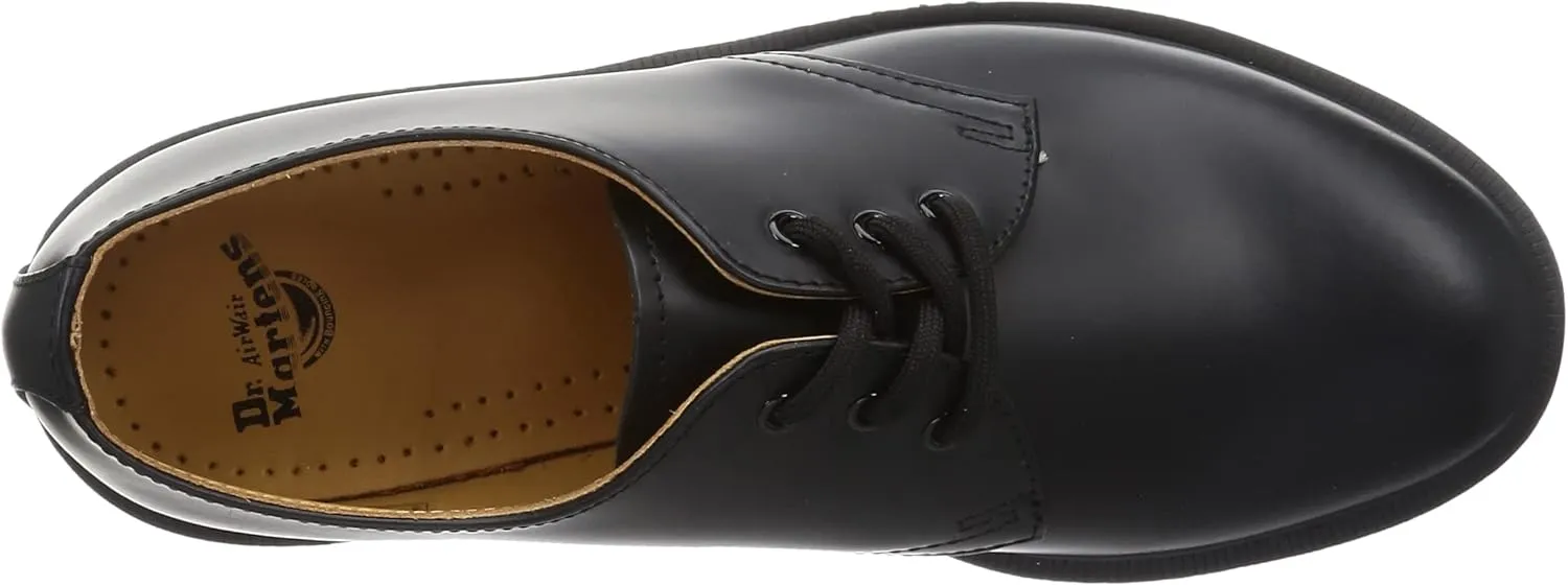 Dr. Martens Womens 1461 PW Smooth 3-Eye Leather Shoes