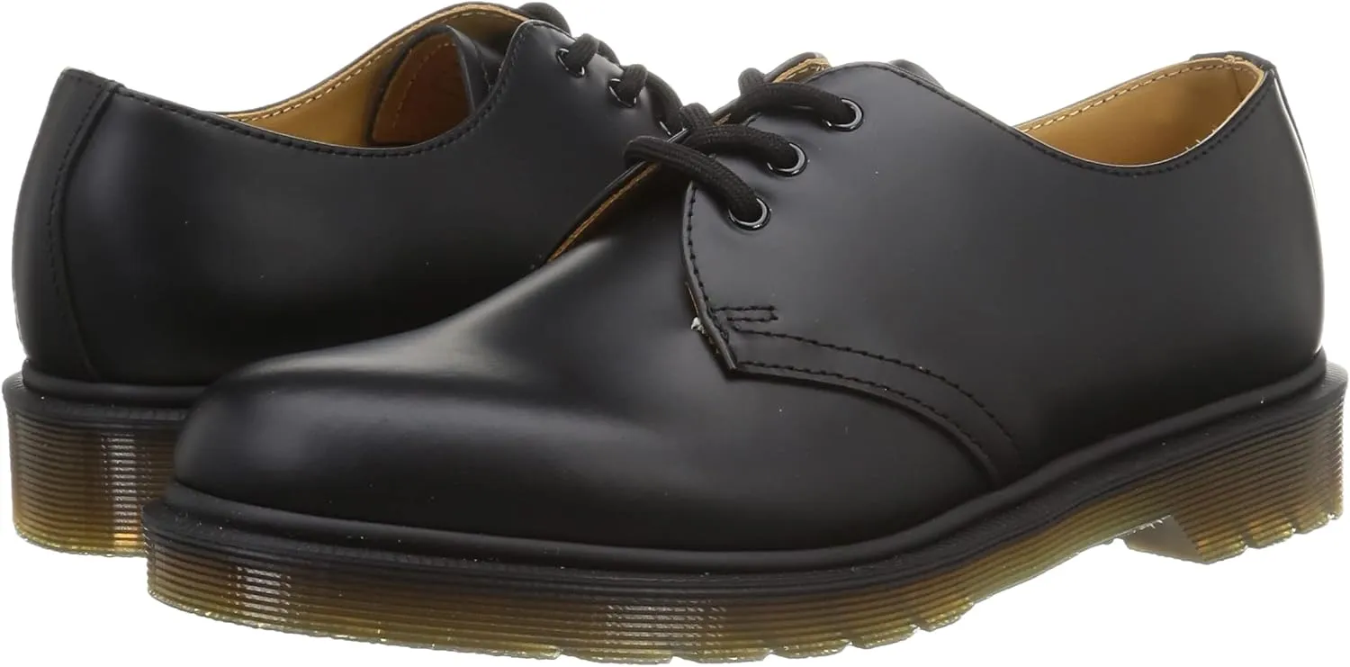 Dr. Martens Womens 1461 PW Smooth 3-Eye Leather Shoes